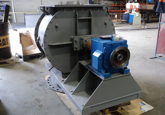 روتاری ولو (Rotary Valve / Rotary Airlock)